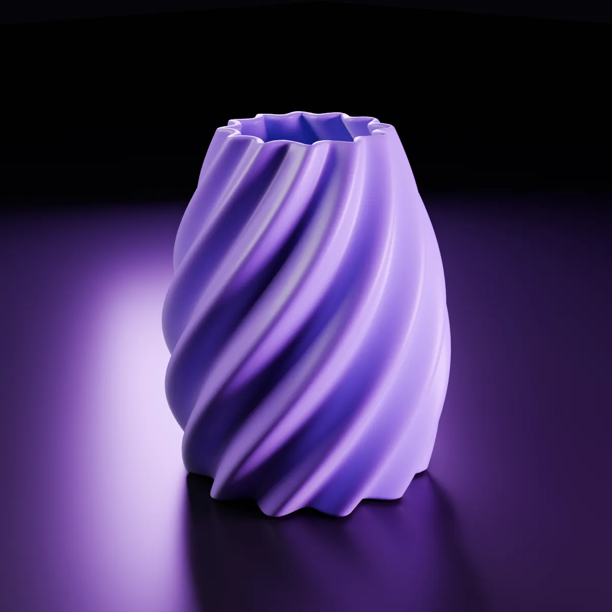 Spirálová váza Twist